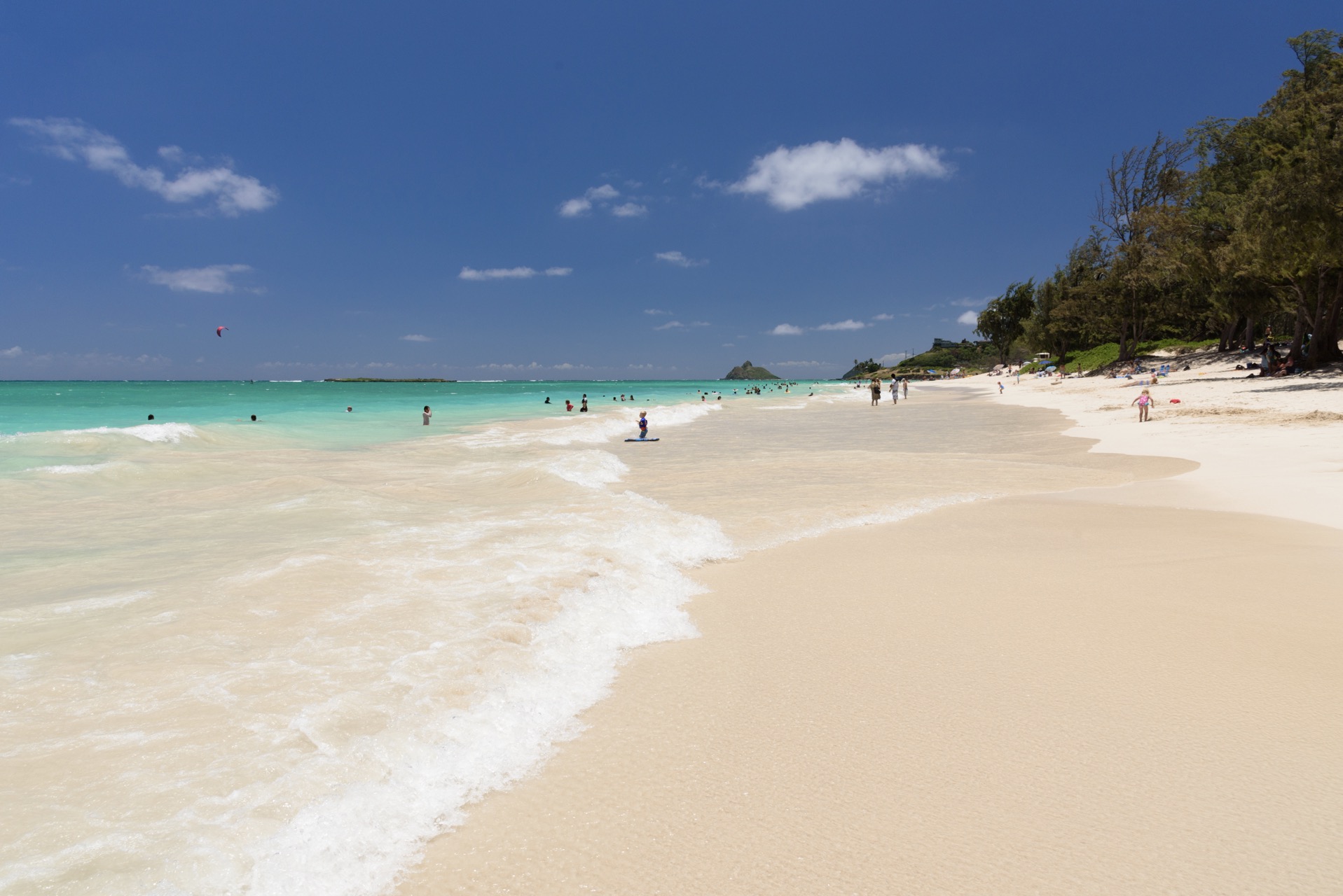 Visit Kalama Beach Park in East Oahu