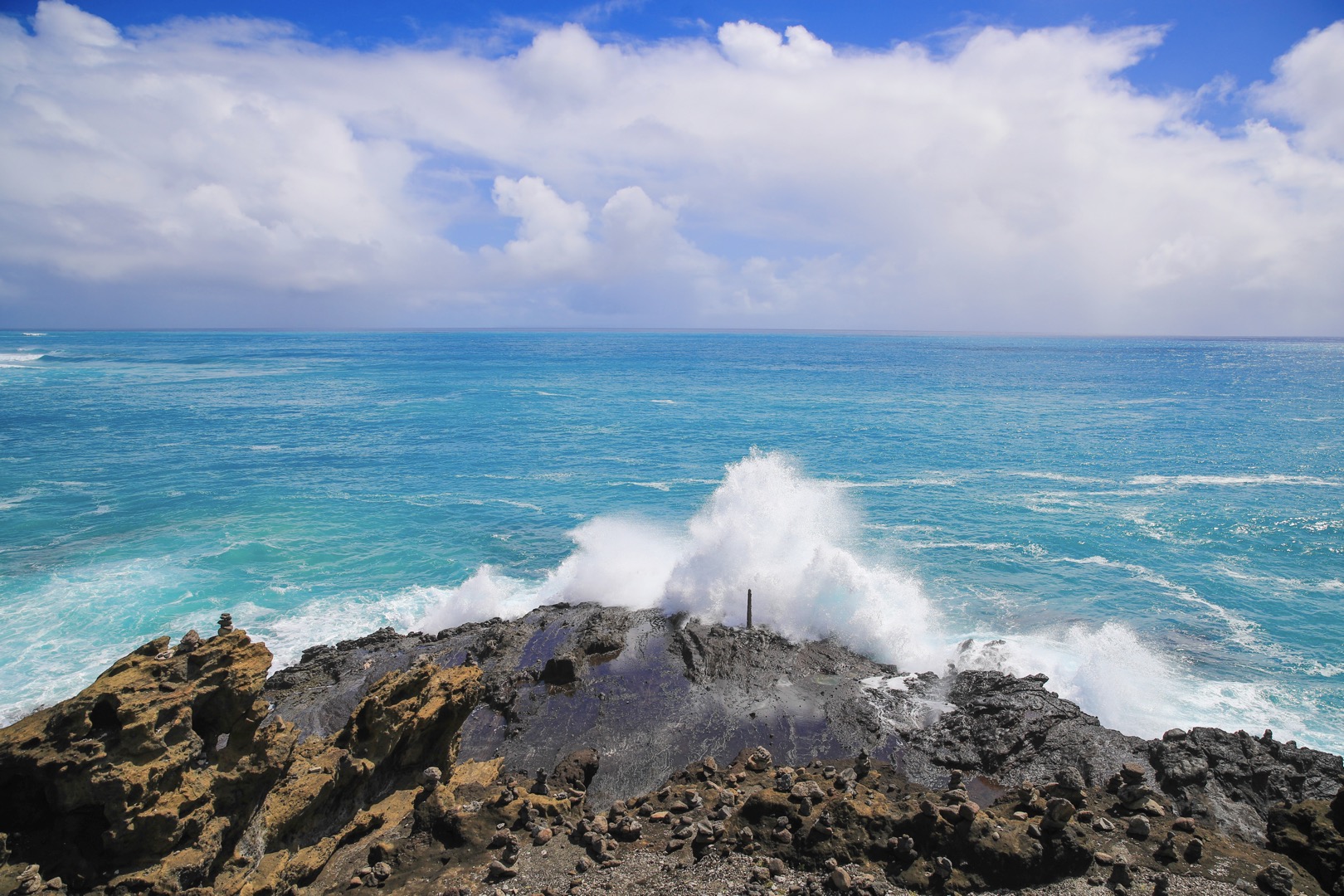 Halona Blowhole - A Must-See Attraction On Oahu Island - East Side