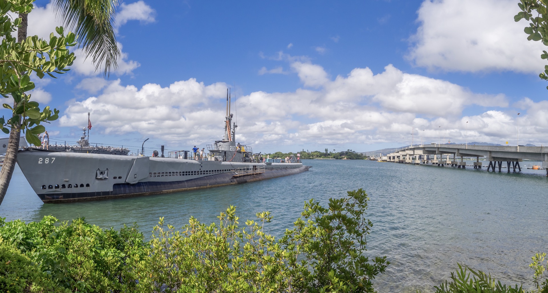 The Past And The Present Of The Visit Center At Pearl Harbor