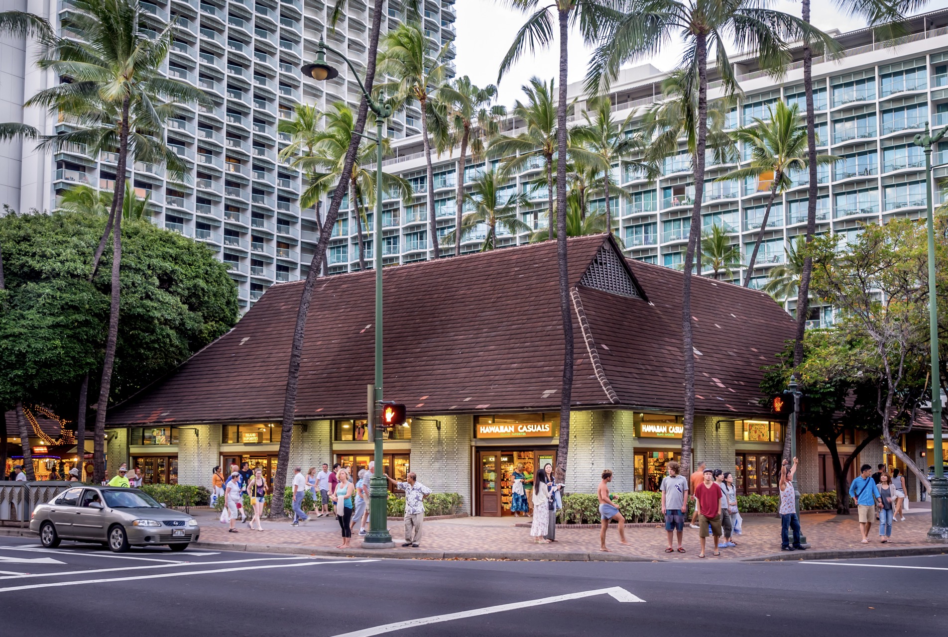 Kalakaua Avenue - The bustling Main Street of Honolulu